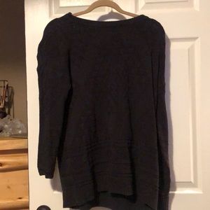 LA HEARTS black knit sweater